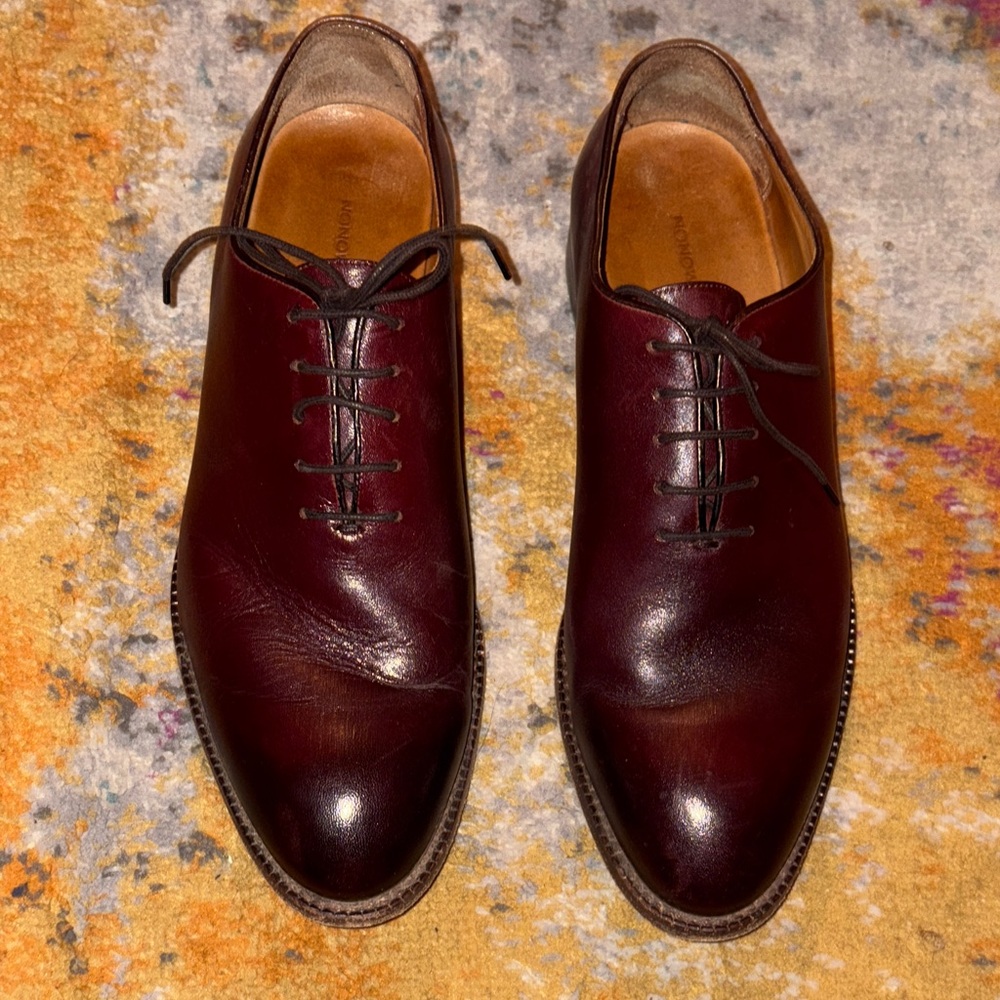 Beckett Simonon Dark Burgundy Oxfords - Size 10